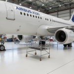 spacial scaffolding solution for Airbus repairs